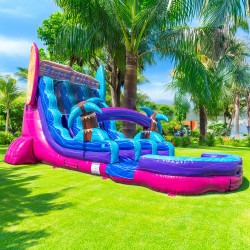 gv3 1773673397 18 Foot Dual Lane Good Vibes Waterslide