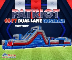 65 Foot Patriot Obstacle Course Wet/Dry